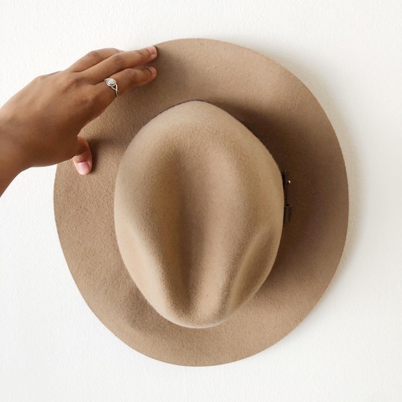 H&M tan 100% wool cowboy hat - Picture 3 of 5